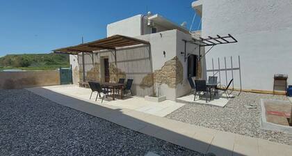 Efi Studios Old Stone Barn House | Walk to Beach | 1-4 Guests