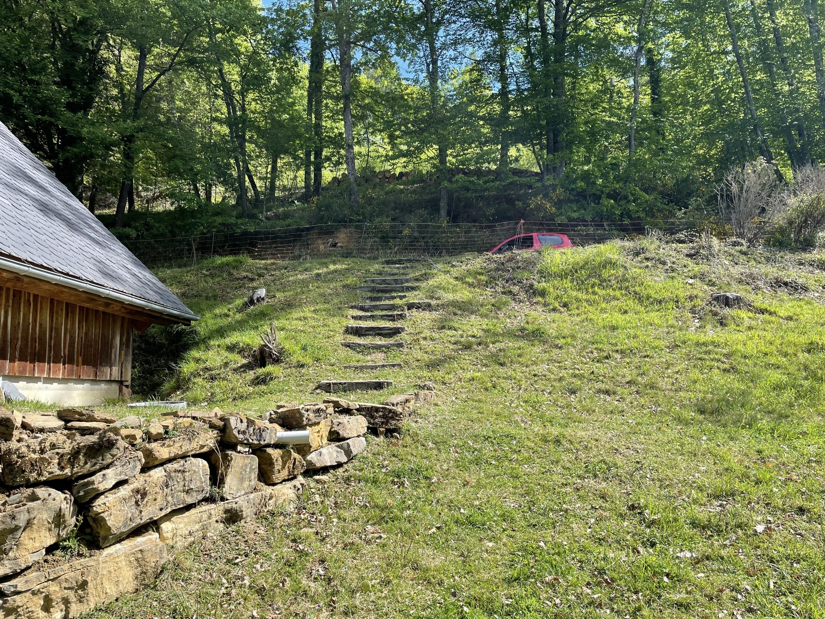 Terrain de l’hébergement 