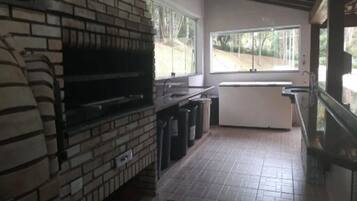 Casa, vista para o jardim | Cozinha privada