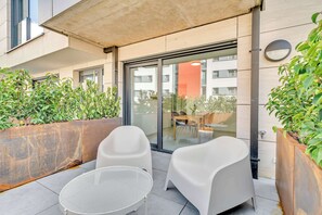 Terrace/patio - 2BR 2Bath Near Kirchberg and Airport (Luxembourg)