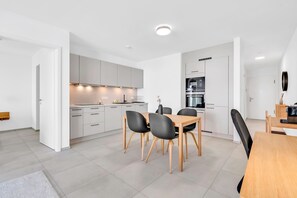 Dining - Modern 1BR Near Kirchberg and Airport (Luxembourg)