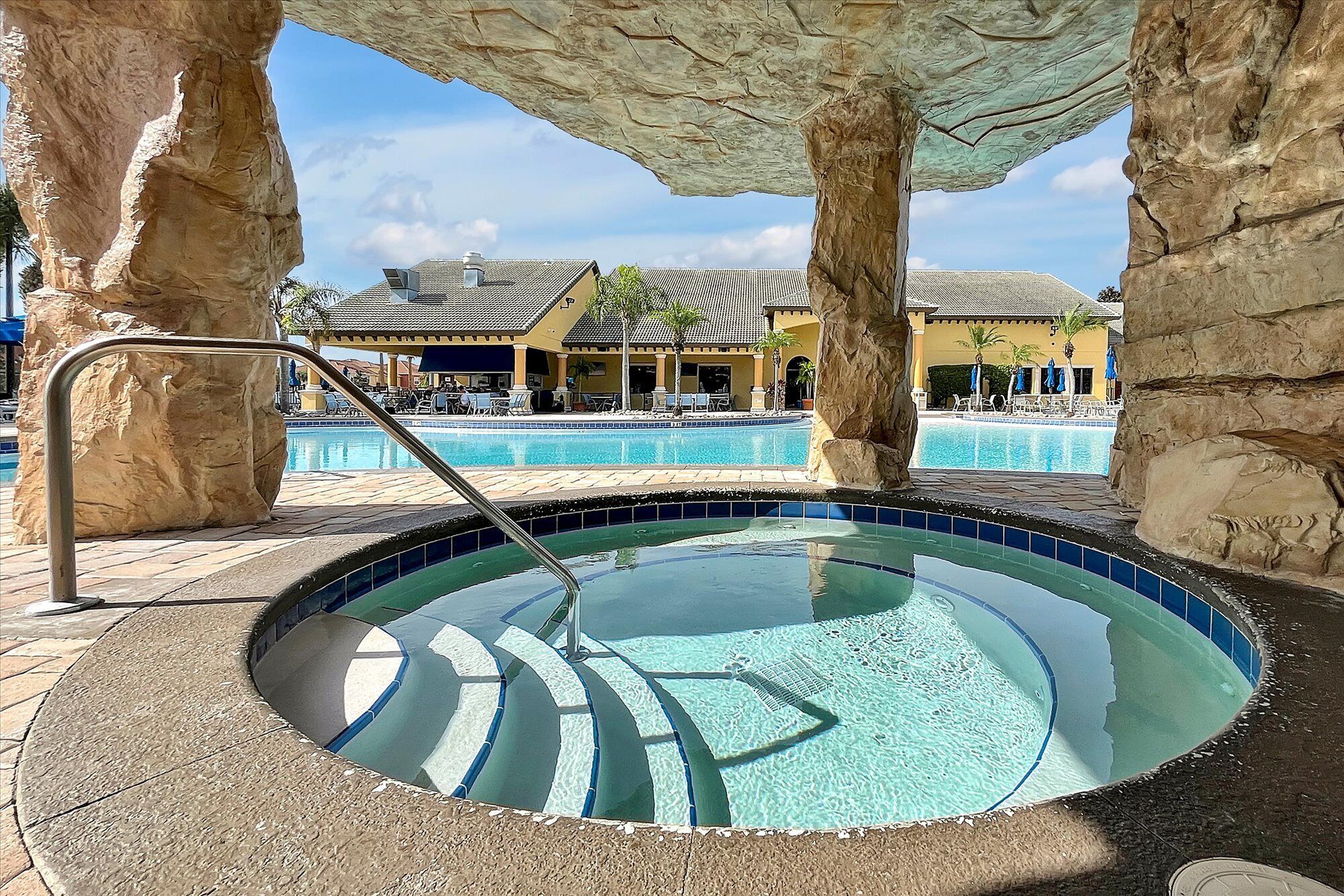 Una piscina climatizada