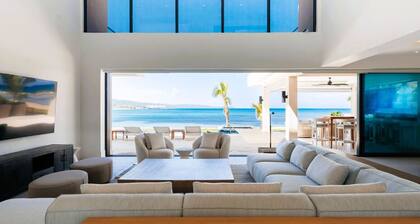 Beach Front Staffed Villa | Lux Resort by Bocobay