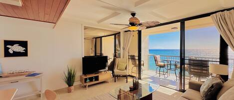 Smart TV, ping pong, books