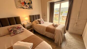 2 habitaciones, wifi gratis y ropa de cama