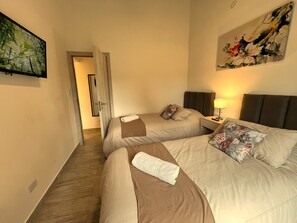 2 chambres, Wi-Fi gratuit, draps fournis