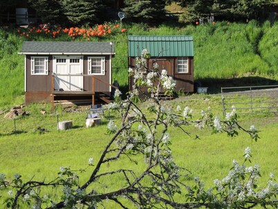 Off the Beaten Path -Tranquil 1-bedroom cabin with AC in charming Harpster