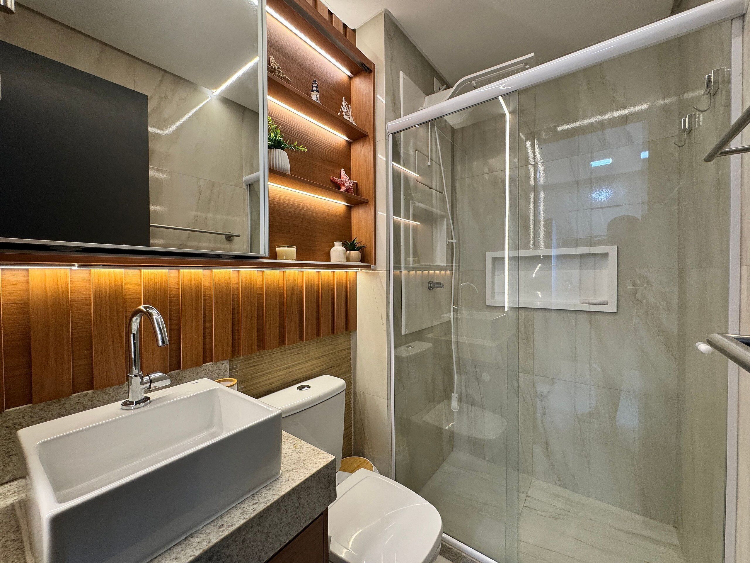 Deluxe-Apartment | Badezimmer