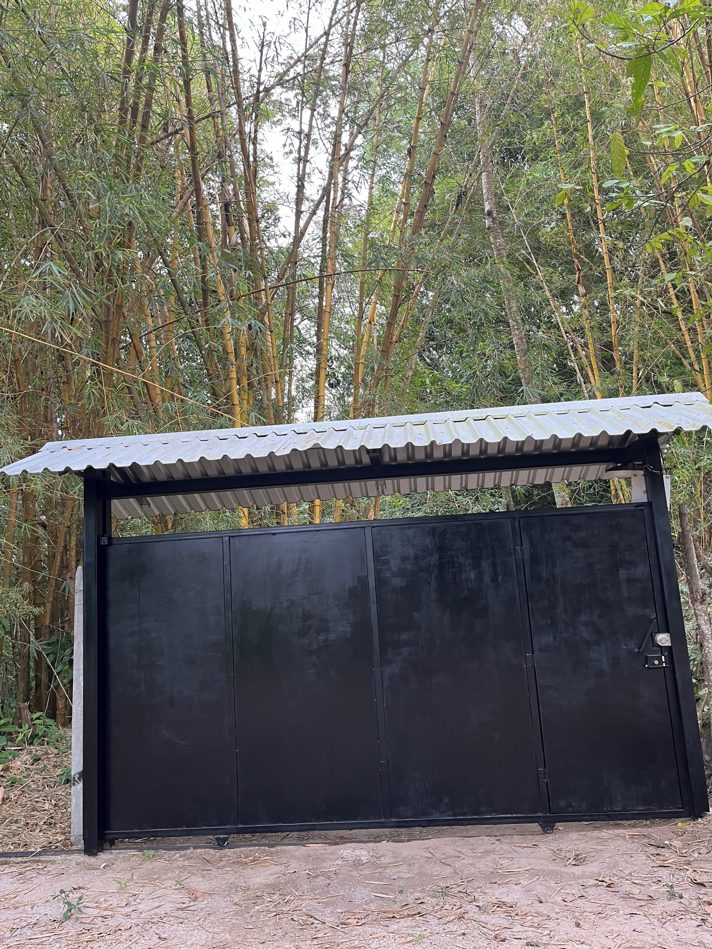 Enceinte de l’hébergement