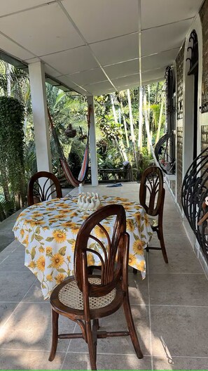 Outdoor dining