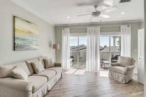 House, Multiple Beds (Beach Pointe 203) | Living area - Beach Pointe 203 (Destin)