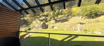 Family Getaway with Waterfall View I Ayres del Bosque Accommodations
