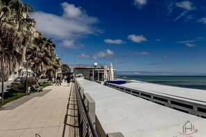Utsikt mot havet/stranden