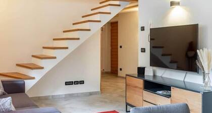 Apart Dolomiti (Val di Fiemme) - modern apartment with balcony on 2 levels
