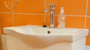 Towels, soap, toilet paper