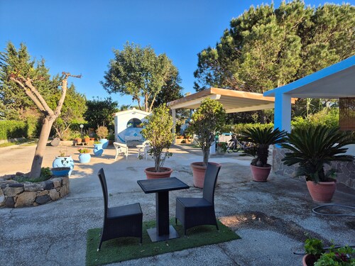 Sardinian Apartment for 6 with Private Terrace, Three Minutes’ Walk from the Beach