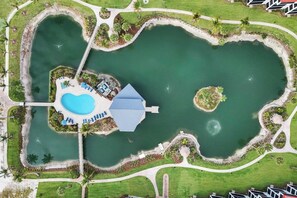 Pool - Beachfront Condo Gulf Views Pointe Santo 32E (Sanibel)