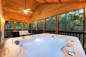 Idromassaggio all'aperto