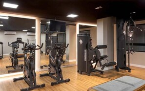 Fitness facility - Altamare 109 - Cozy beachfront apartment on Caribessa Beach (João Pessoa)