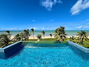 Pool - Altamare 109 - Cozy beachfront apartment on Caribessa Beach (João Pessoa)