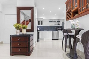 Apartment, Multiple Beds, Patio, City View (Siena del Mar 306) | Private kitchen - NOK Classy 3BR Apartment in Punta Cana Village (Punta Cana)