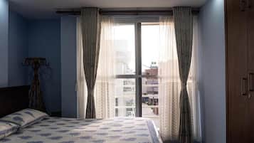 Double Room, Balcony, City View