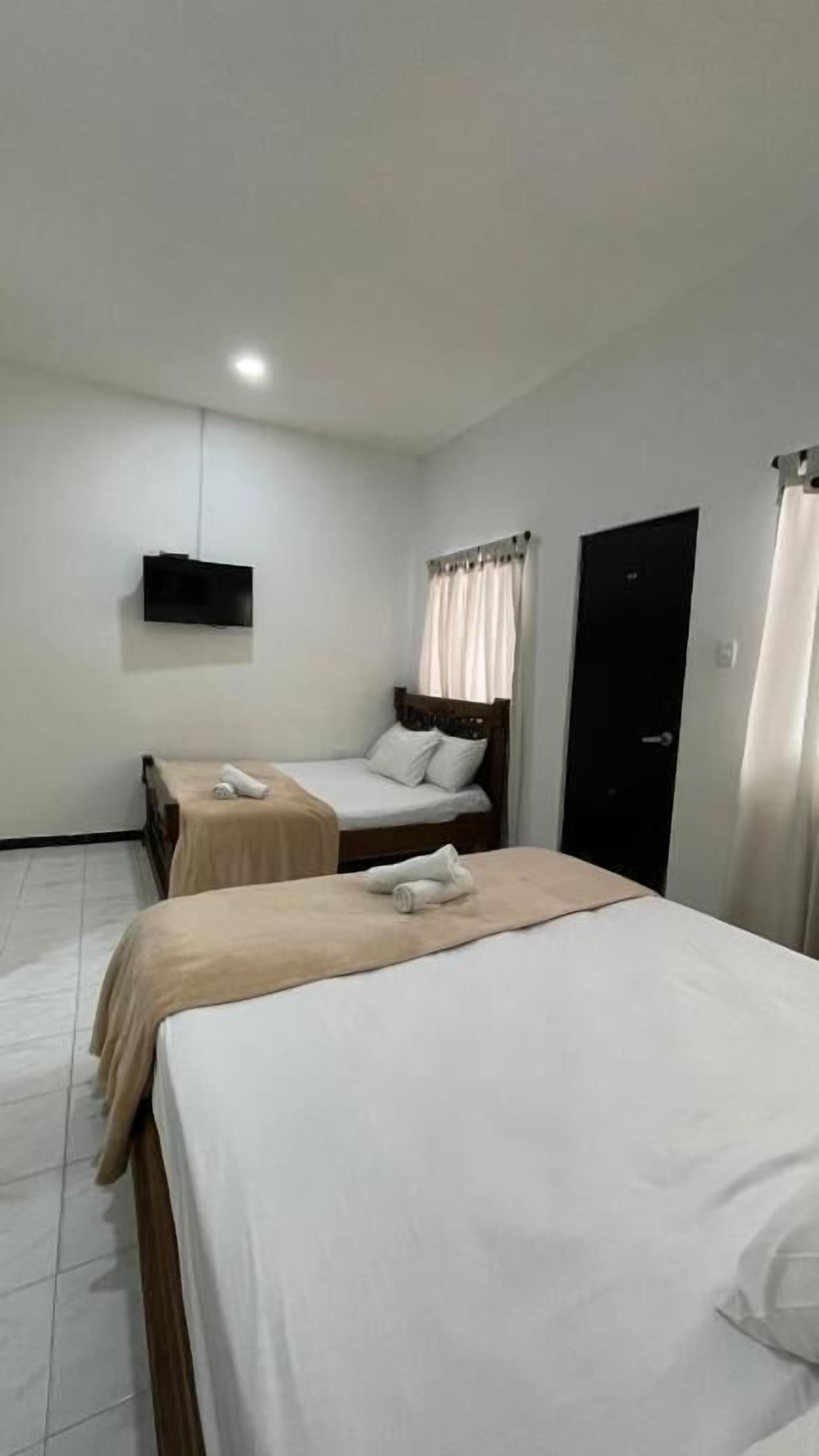 Chambre Double ou avec lits jumeaux, patio