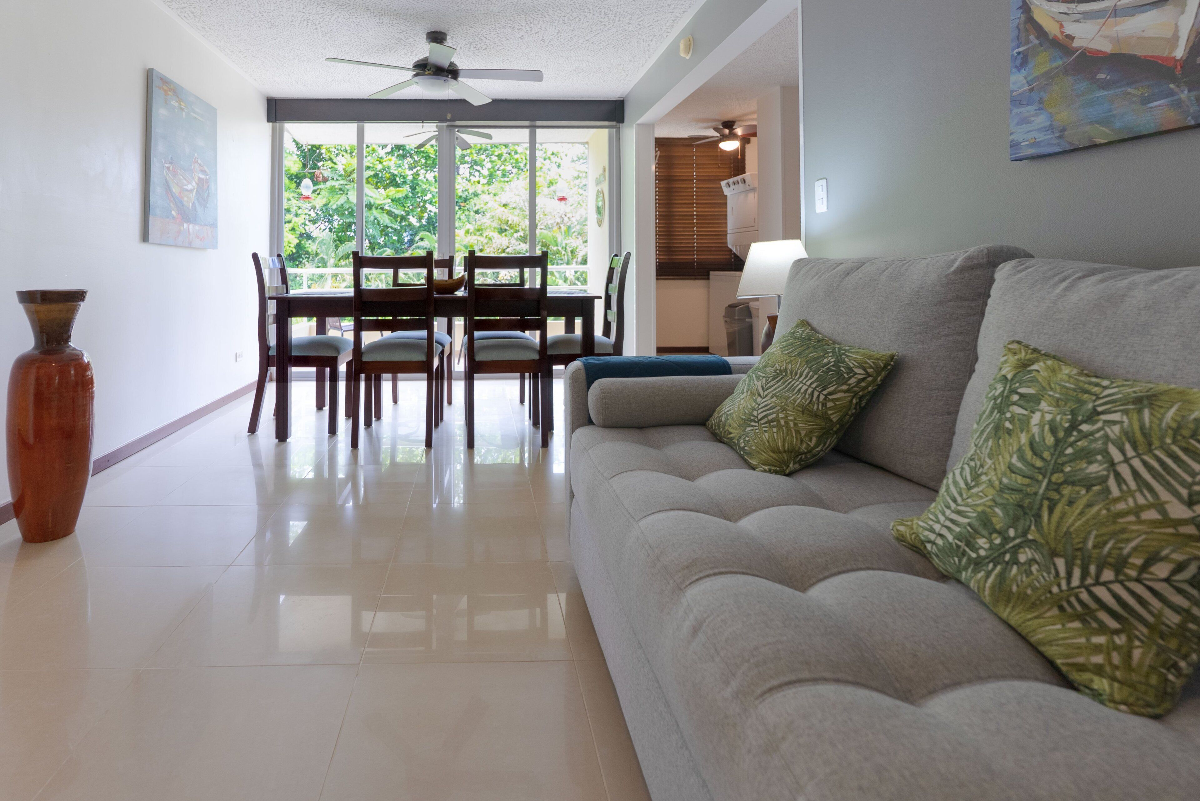 Apartamento, varias camas, vistas al jardín (Costa Linda 8-11) | Zona de estar