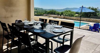 Villa Marguerite - Piscine, Spa et Vue panoramique