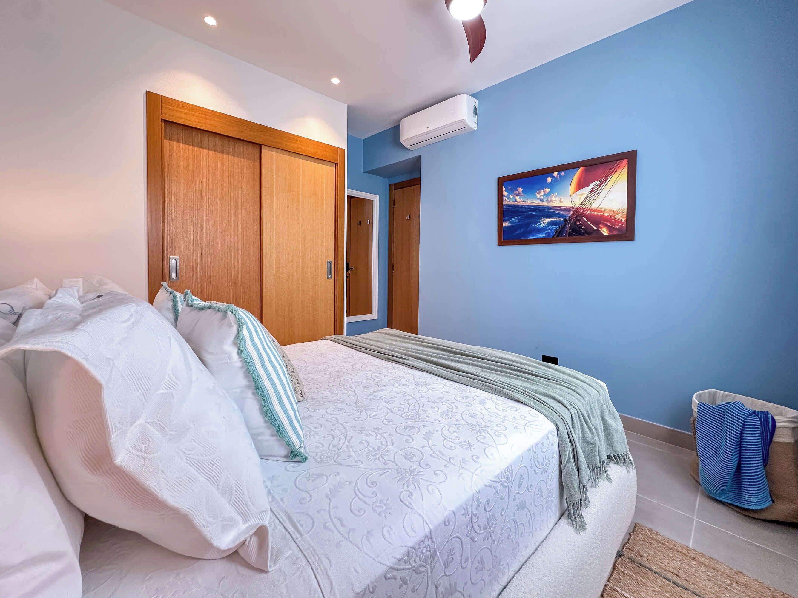 3 bedrooms, iron/ironing board, travel cot, WiFi