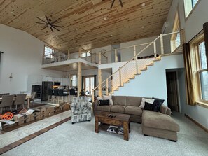 Living area - New Build. 4Bd/2.5Bth Inside Breezy Point Gates. Walking distance to Dockside. (Pequot Lakes)