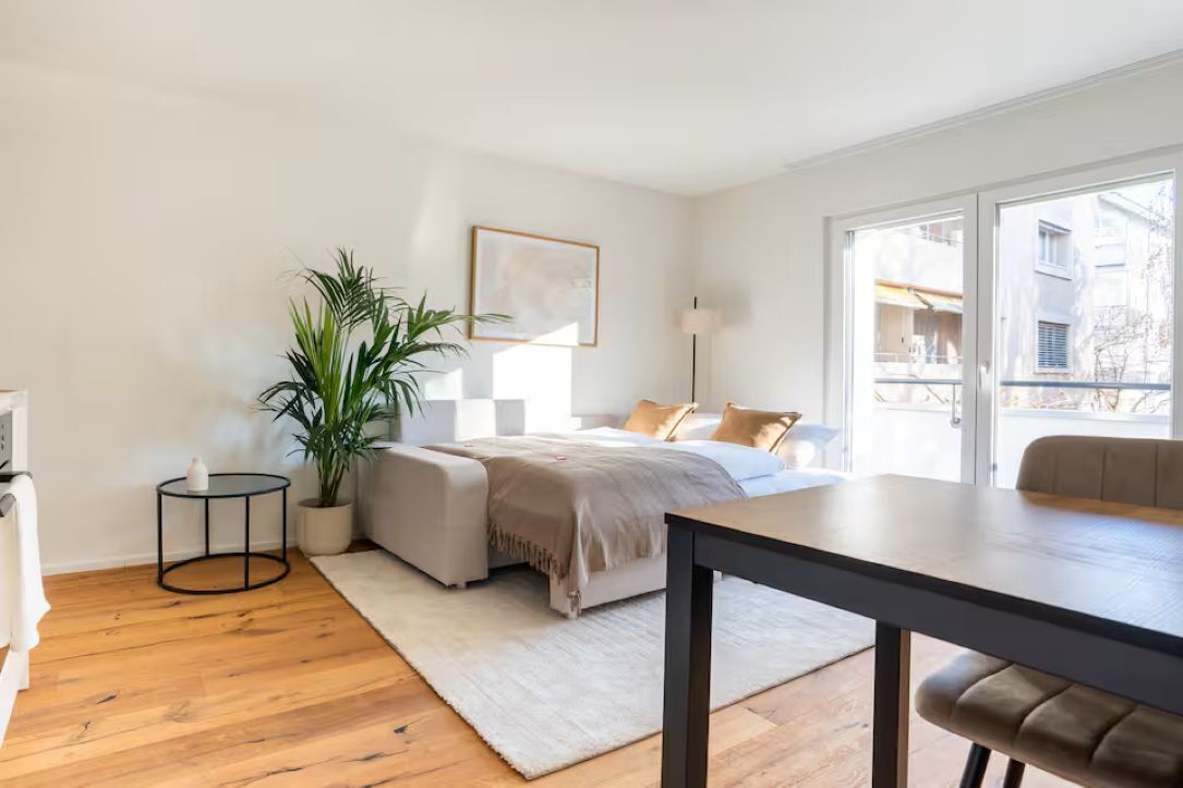 1 Schlafzimmer, Schreibtisch, Reisekinderbett, kostenloses WLAN