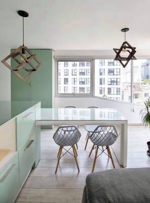 Dining - Green view for plant lovers in Condesa (Mexico City)