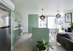 Interior - Green view for plant lovers in Condesa (Mexico City)