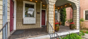 Newly Renovated Historic Building with front porch