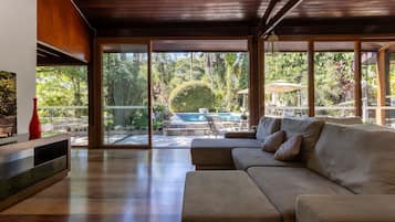 Eenvoudige chalet | Woonruimte