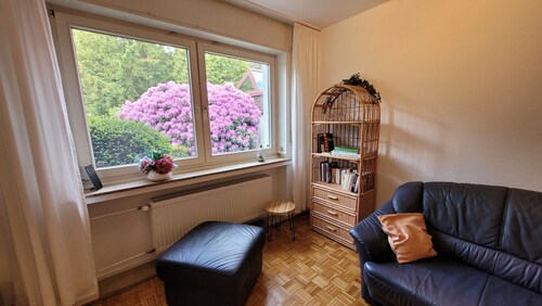 Apartment with separate entrance and garden view