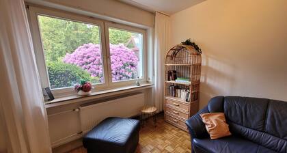 Apartment with separate entrance and garden view