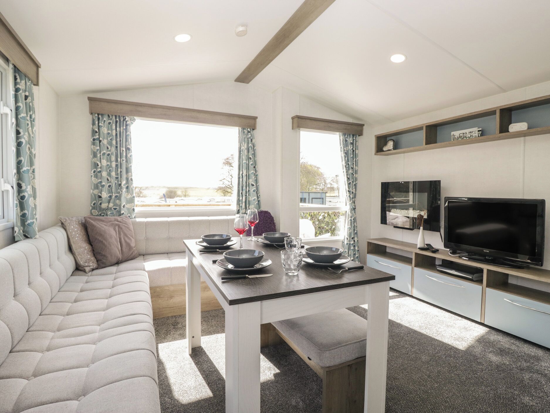 Standard Caravan At Three Lochs Holiday Park, With Pool In Glenluce - Ayrshire