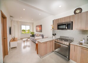 Apartment | Private kitchen - Apartamento Radiante Descanso (Boca Chica)