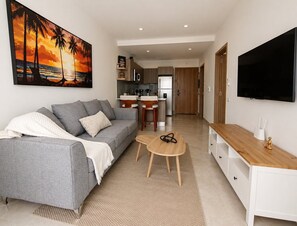Apartment | Living area - Apartamento Radiante Descanso (Boca Chica)