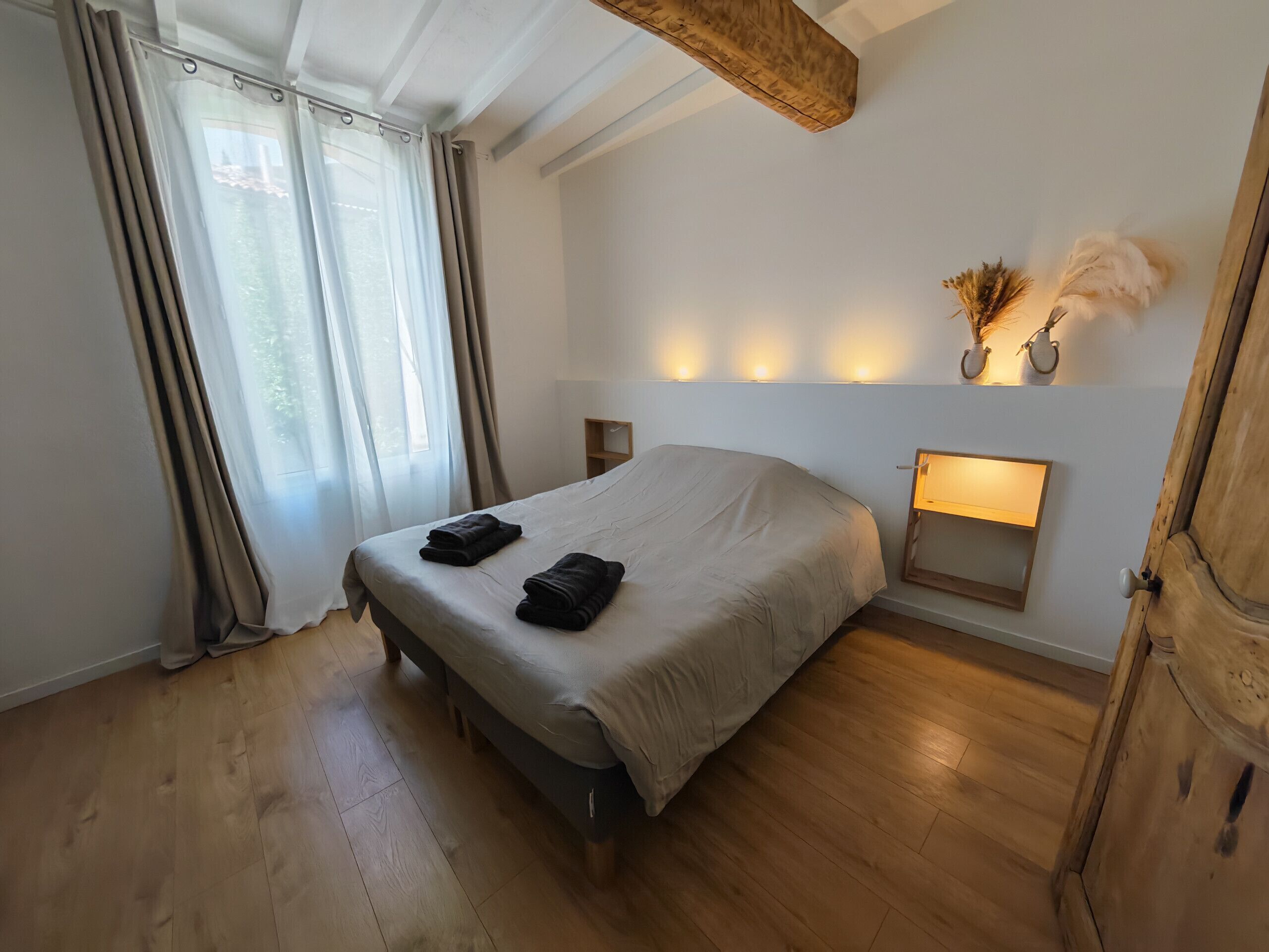 Wifi gratis y ropa de cama 