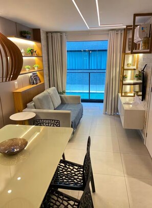 Interior - Altamare 110 - Luxurious beachfront apartment for 6 people. (João Pessoa)