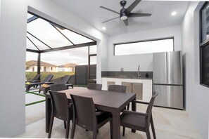 Opções para refeição ao ar livre