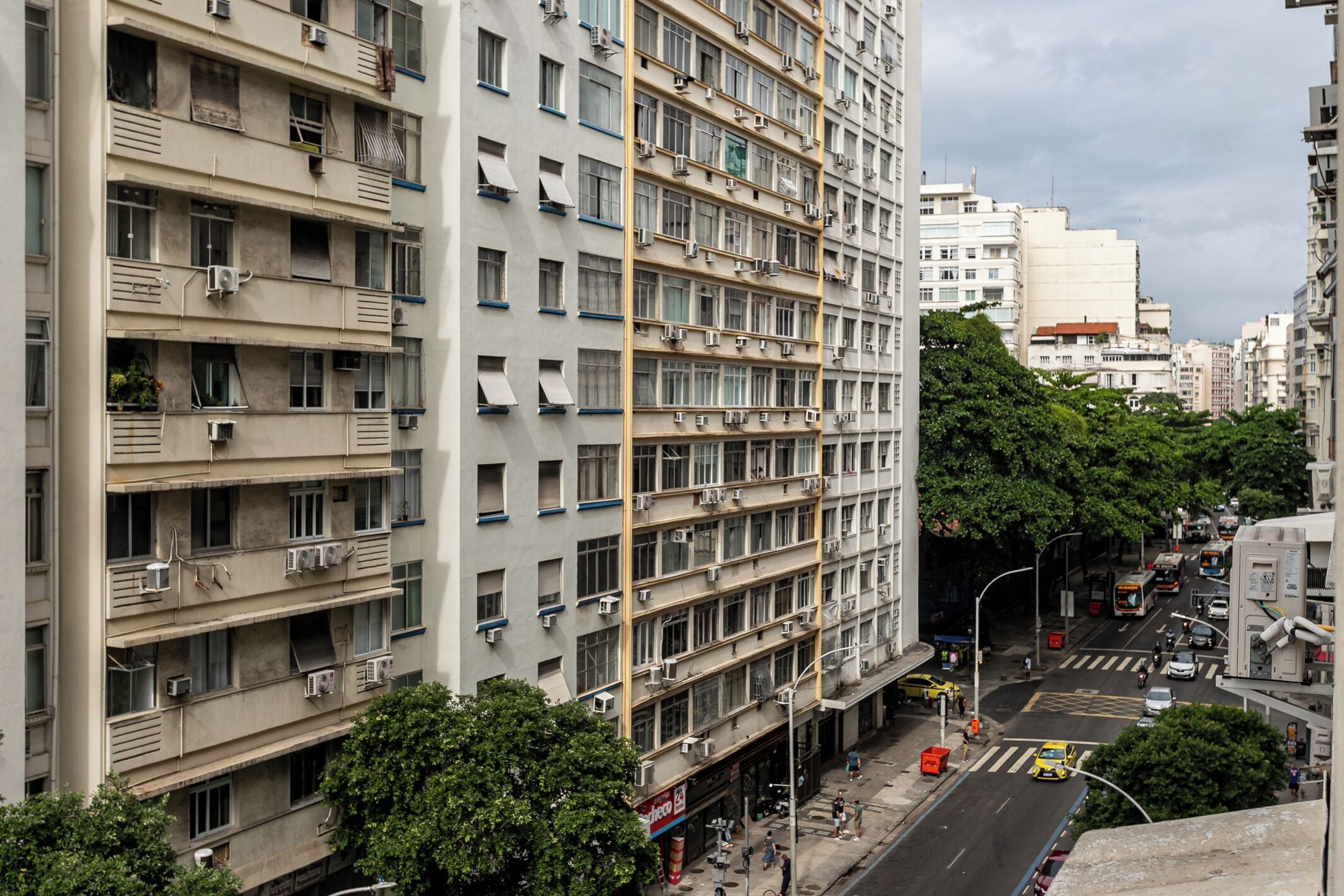 Apartemen Klasik, pemandangan pantai | Balkon
