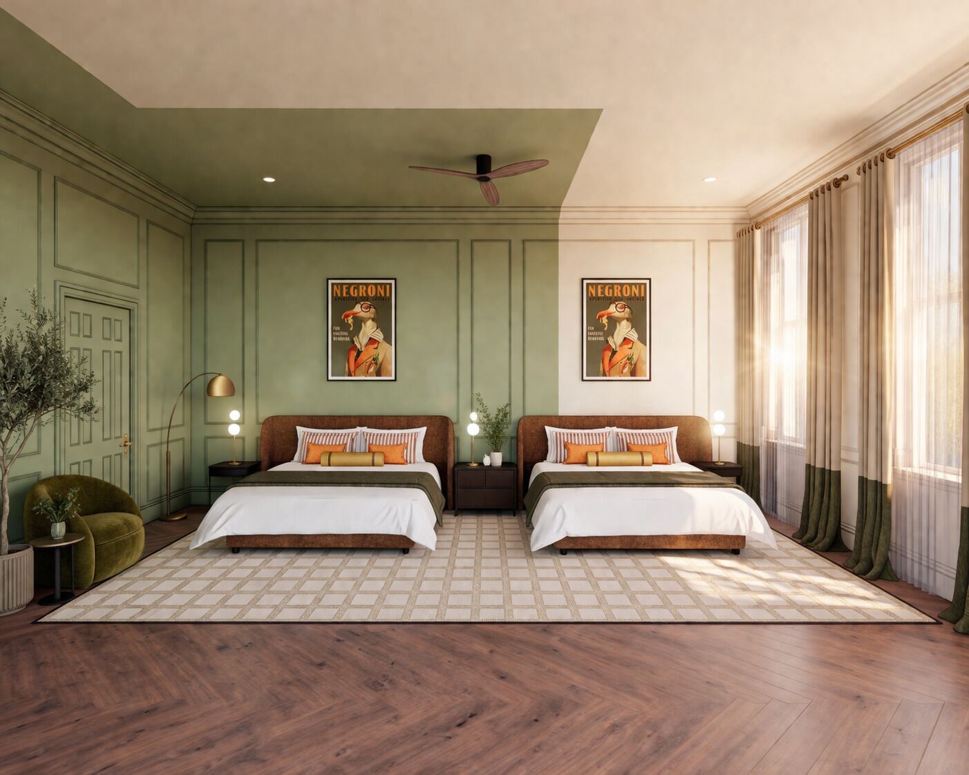 Quadrupla Deluxe, 2 letti queen, non fumatori