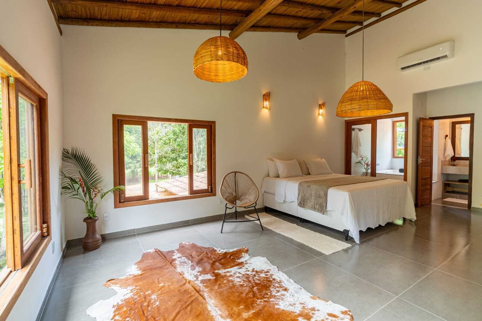 Departamento Deluxe, vista al jardín