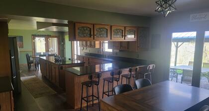 Stunning 5-bedroom home on 18 acres with complete privacy, seclusion and nature