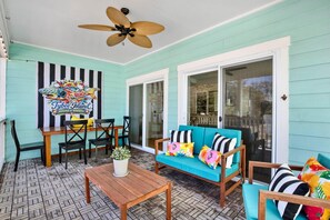 Condo, Multiple Beds (House of Whimsy) | Outdoor dining - House of Whimsy (Tybee Island)