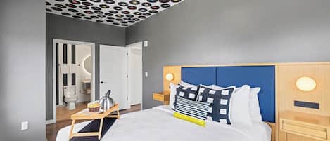 Casa, 2 camas Queen size | Tabla de planchar con plancha, wifi gratis y ropa de cama